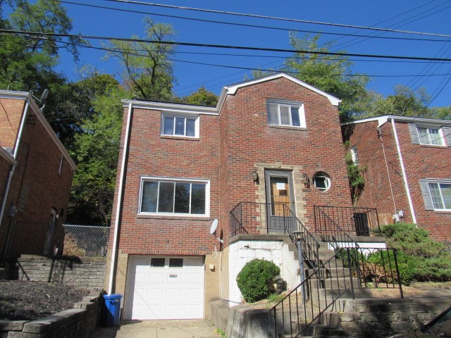 Exterior of 4257 Upview Terrace, Pittsburgh, PA 15201