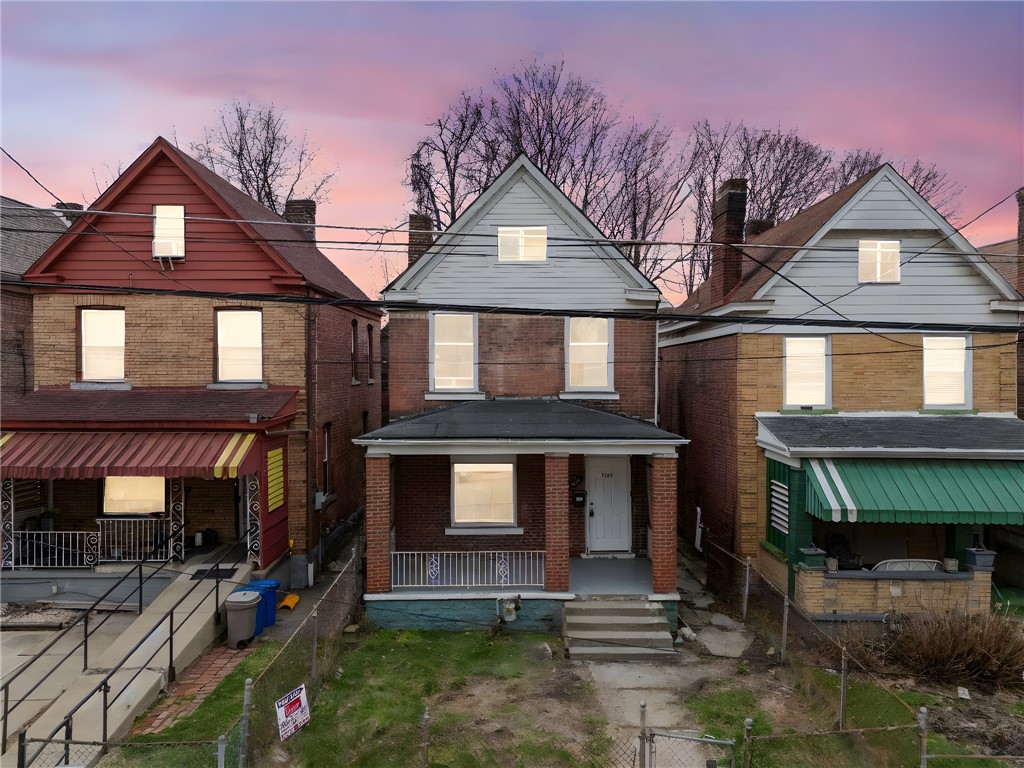 Exterior of 7128 Mount Vernon St, Pittsburgh, PA 15208