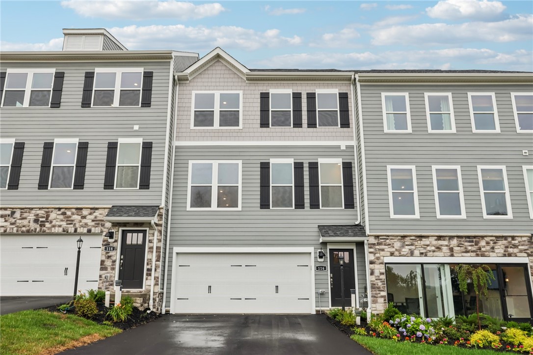 Exterior of 163 River Ridge Drive, Moon Twp, PA 15108