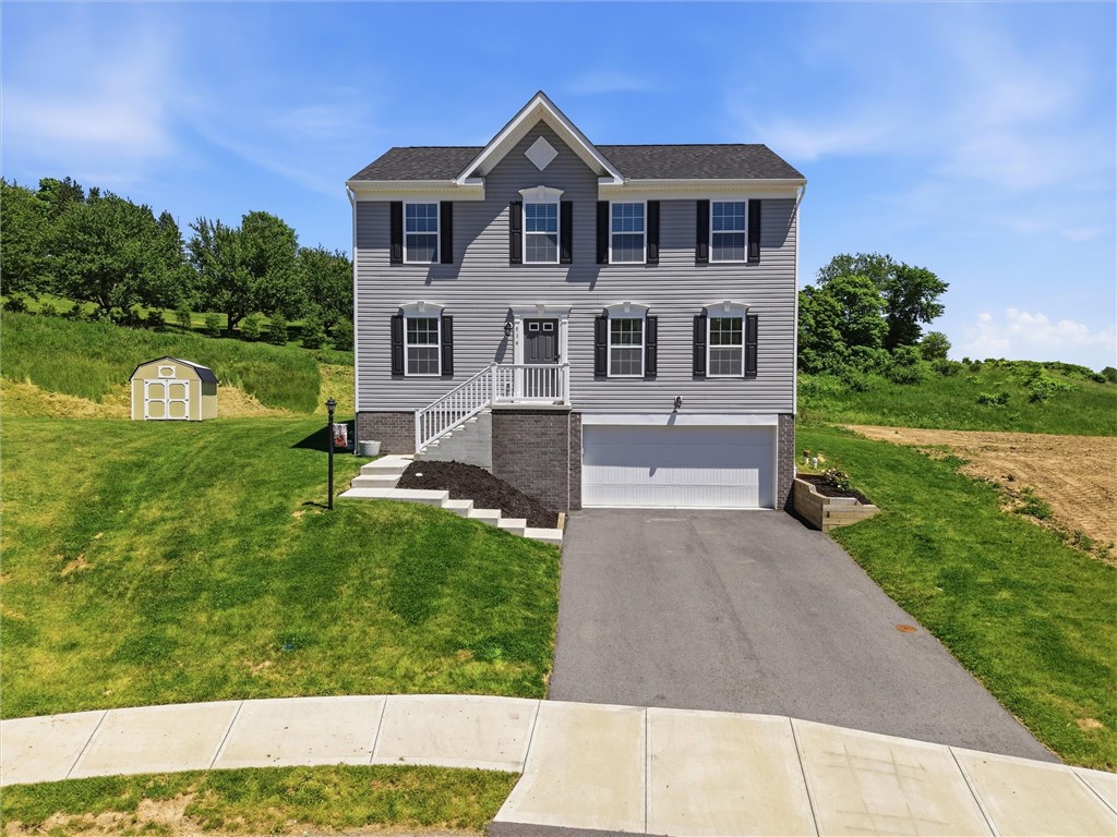 Exterior of 714 Dahlia Drive, Belle Vernon, PA 15012
