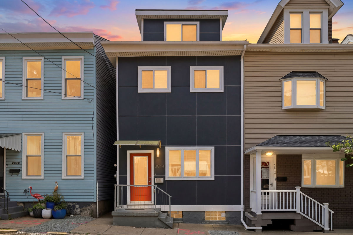 Exterior of 3914 Howley Street, Pittsburgh, PA 15224