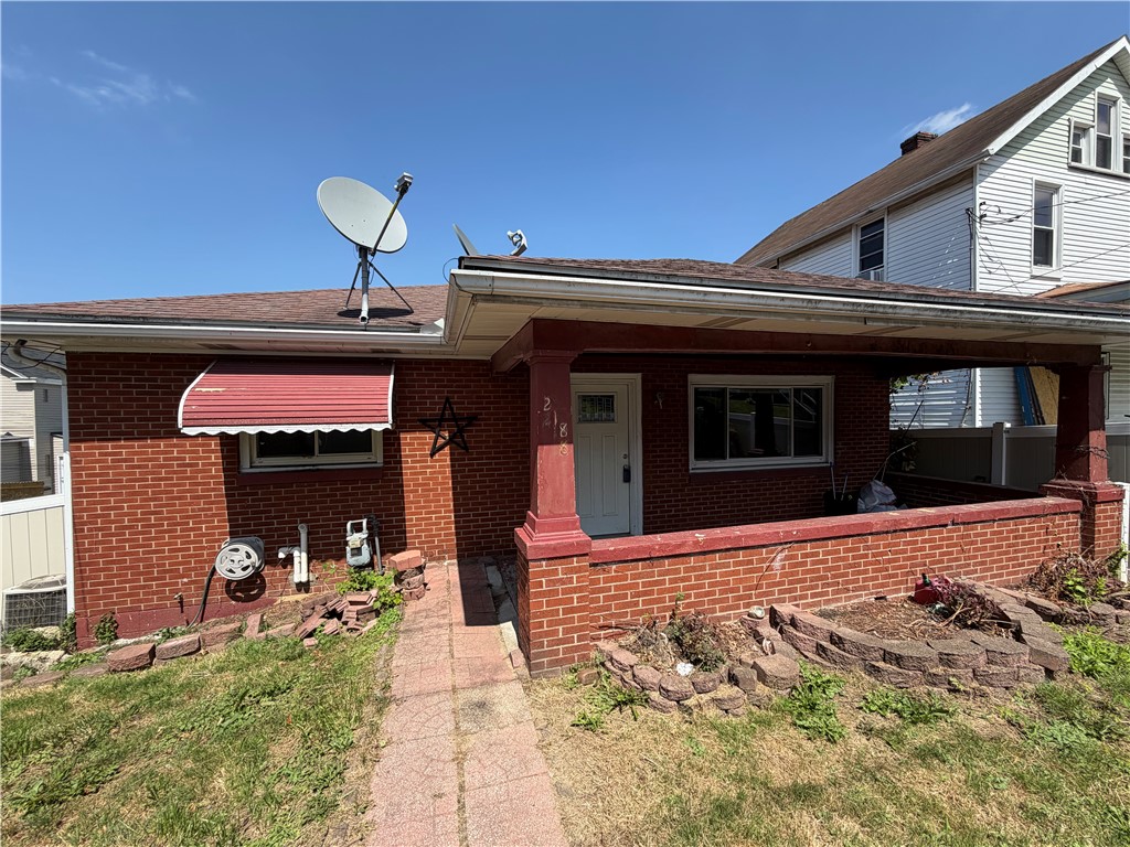 Exterior of 218 Meadow Ave, Charleroi, PA 15022
