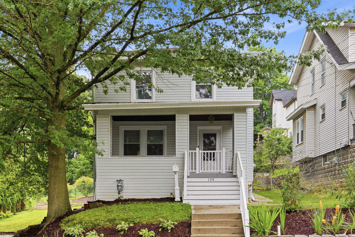 Exterior of 139 Locust Street, Bellevue, PA 15202