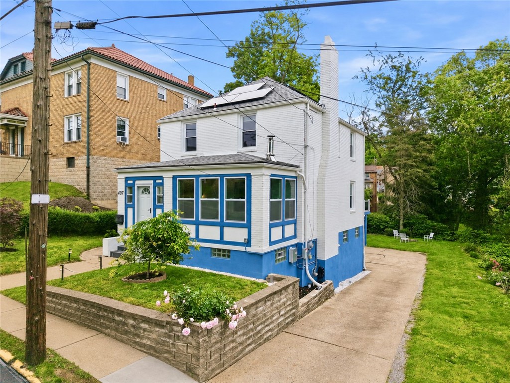 Exterior of 407 Cornell Avenue, Pittsburgh, PA 15229