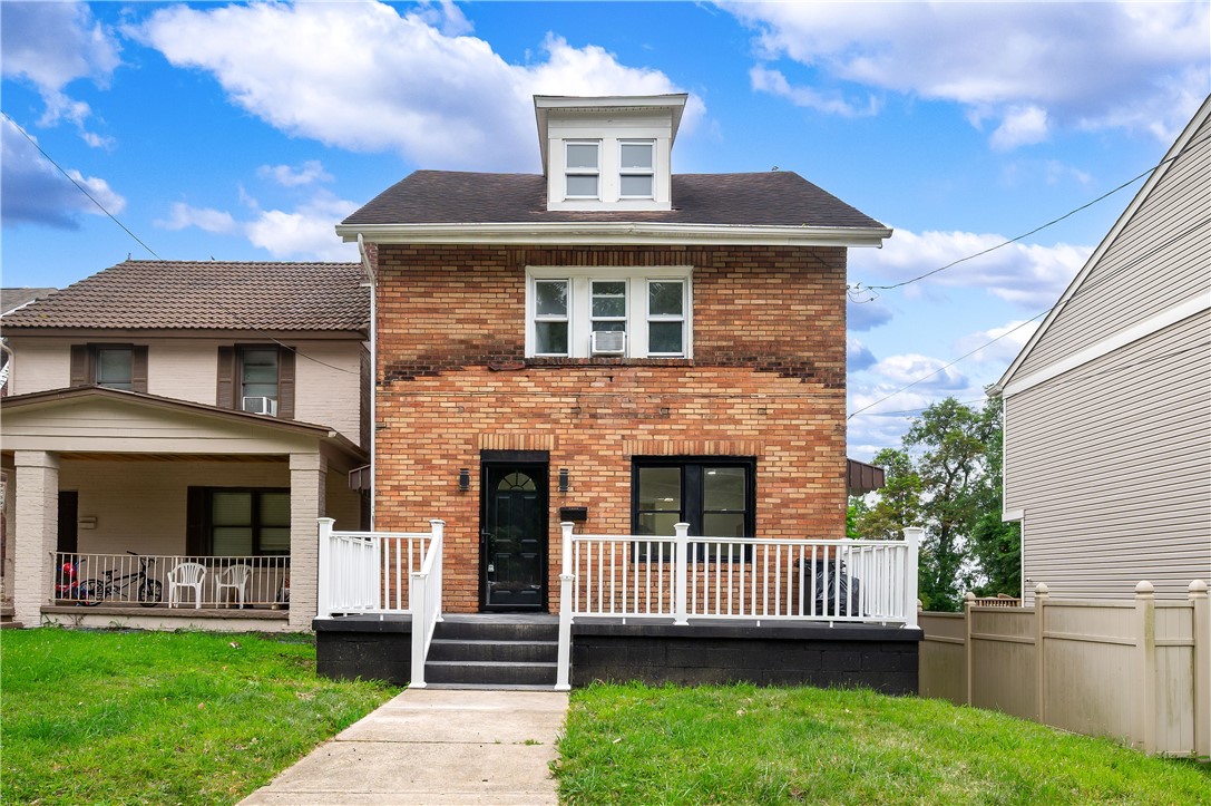 Exterior of 7258 Campania Avenue, Pittsburgh, PA 15206