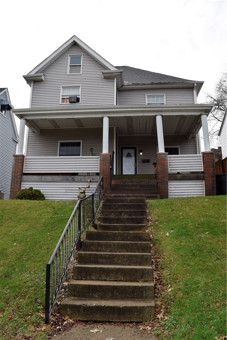 Exterior of 220 Mckee Ave, Monessen, PA 15062