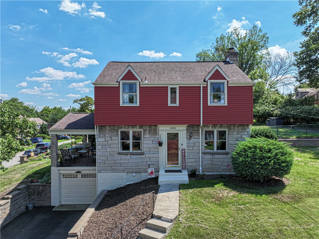 Exterior of 2418 Orlando Place, Pittsburgh, PA 15235