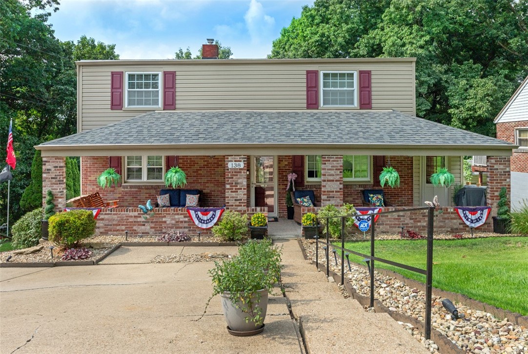 Exterior of 138 Butternut St, Clairton, PA 15025