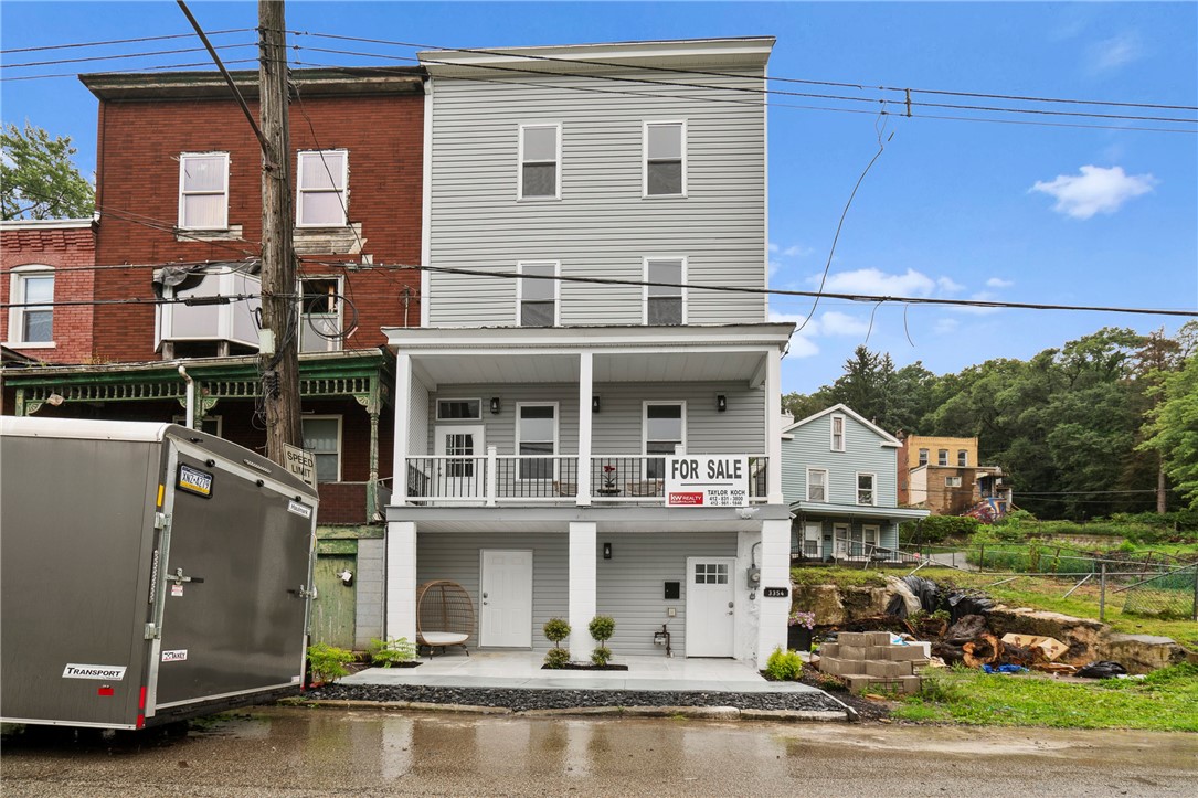 Exterior of 3354 Ridgway St, Pittsburgh, PA 15213