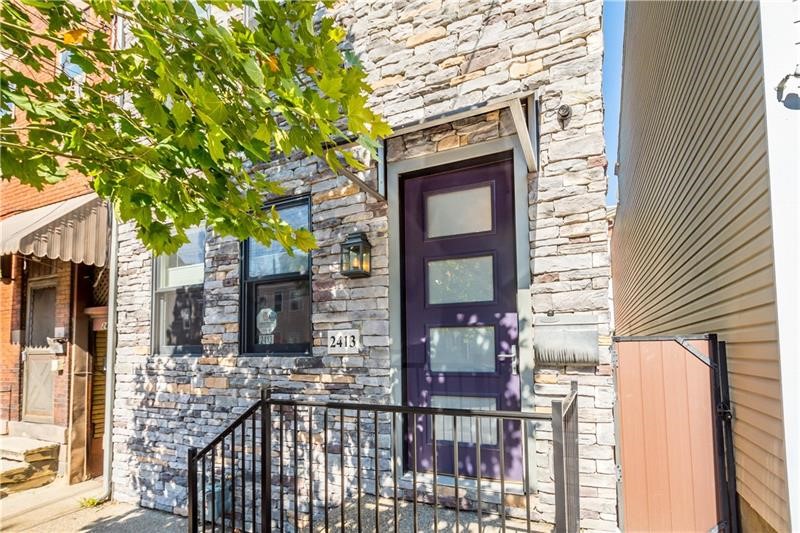 Exterior of 2413 Jane Street, Pittsburgh, PA 15203