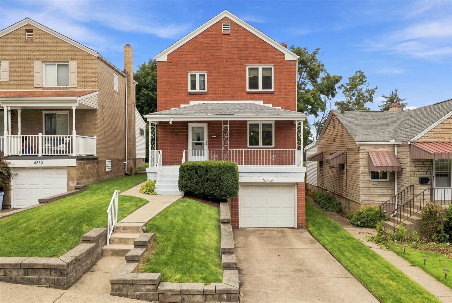 Exterior of 4326 McCaslin STREET, Pittsburgh, PA 15217