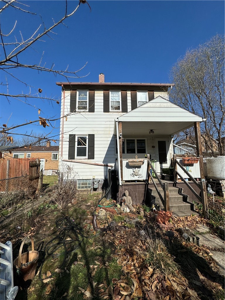 Exterior of 317 Ella St, Mc Kees Rocks, PA 15136