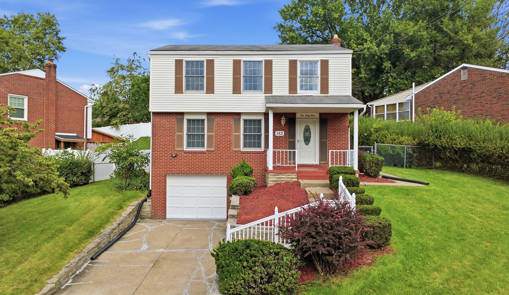 Exterior of 163 Crescent Gardens Drive, Pittsburgh, PA 15235