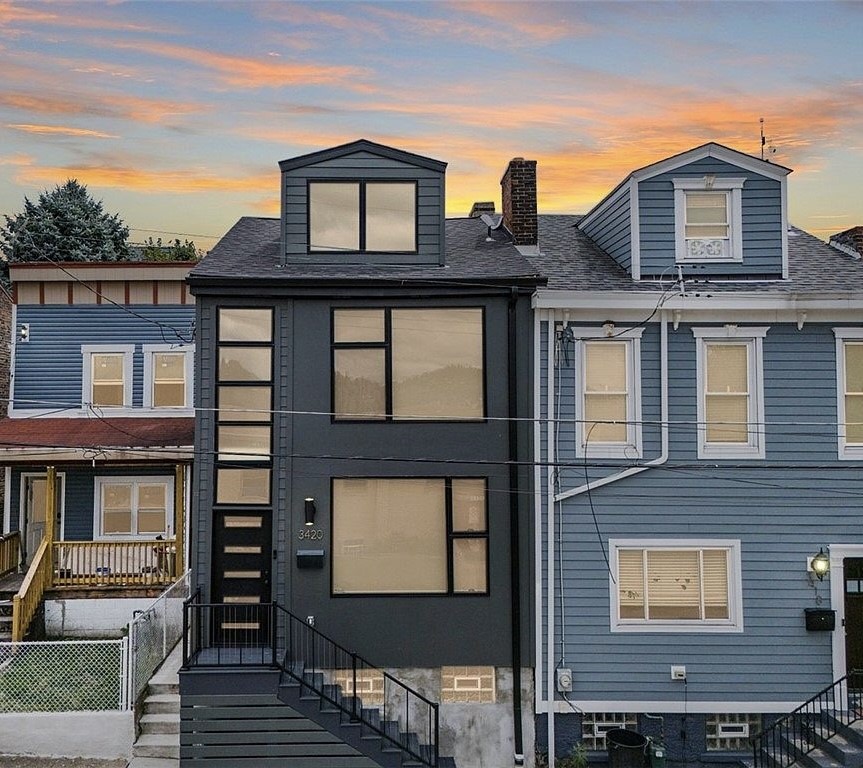 Exterior of 3420 Ligonier St, Pittsburgh, PA 15201
