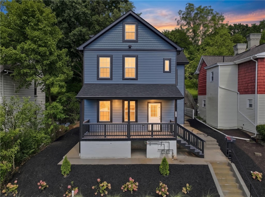 Exterior of 47 Danvers Ave, Pittsburgh, PA 15205