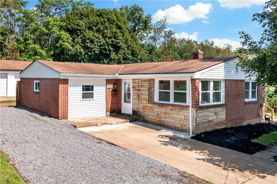 Exterior of 3033 Fairway Dr, Lower Burrell, PA 15068