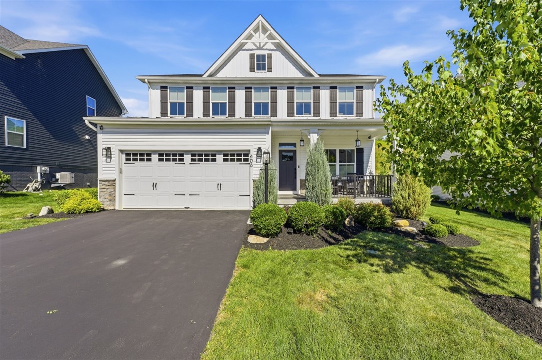 Exterior of 406 Sarjean Way, Zelienople, PA 16063
