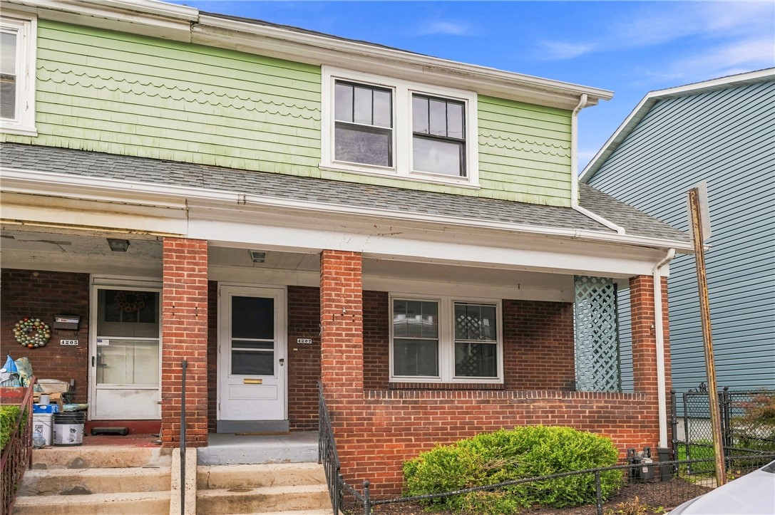 Exterior of 4207 Calvin St, Pittsburgh, PA 15201