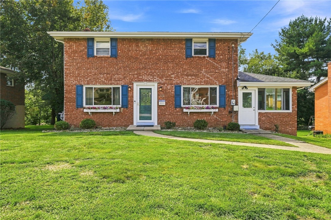 Exterior of 224 Elbe Dr, Pittsburgh, PA 15209