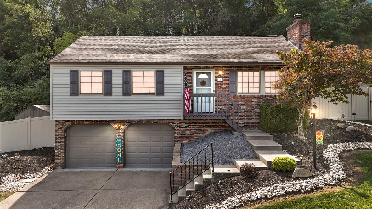 Exterior of 14 Fawnvue Dr, Mc Kees Rocks, PA 15136