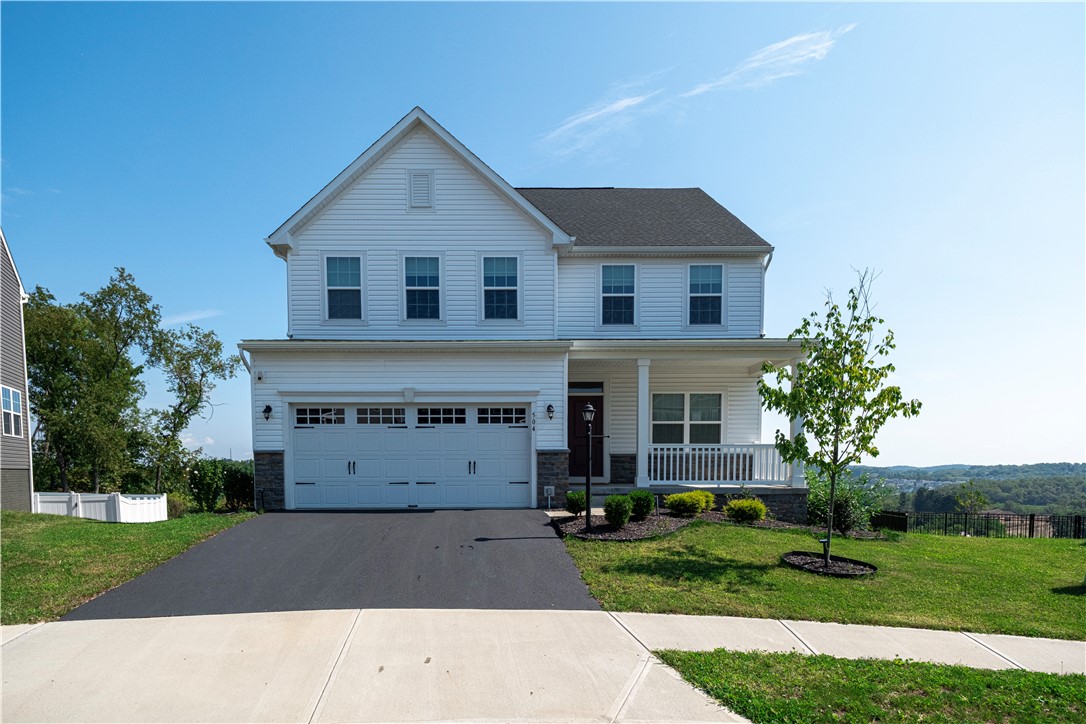 Exterior of 504 Blake Dr, Zelienople, PA 16063