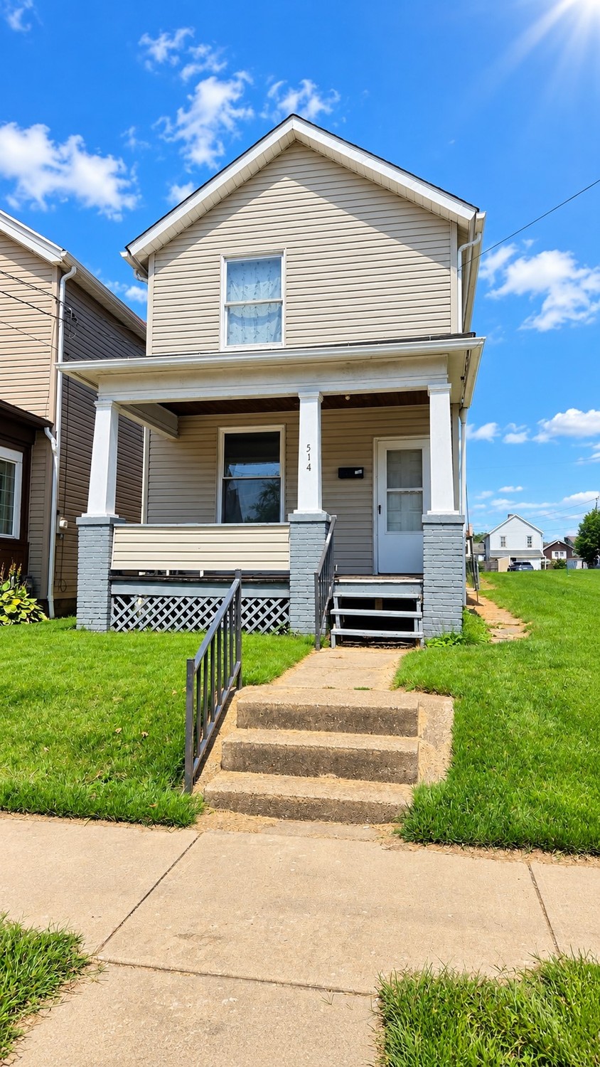 Exterior of 514 Longfellow Street, Vandergrift, PA 15690