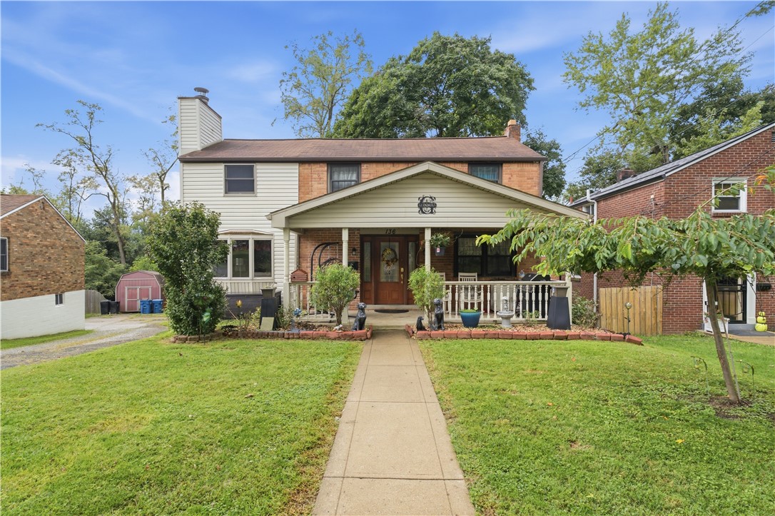 Exterior of 136 Marlow Dr, Pittsburgh, PA 15235
