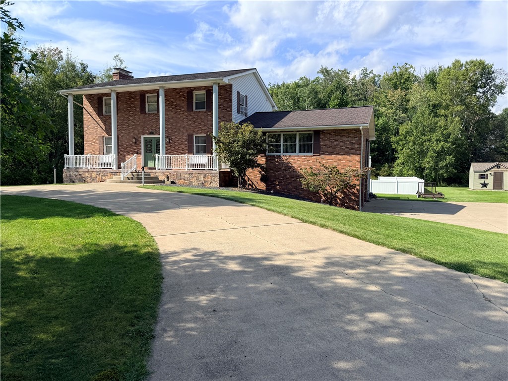 Exterior of 6875 Route 553 Hwy, Penn Run, PA 15728