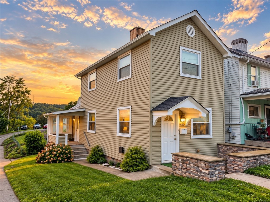 Exterior of 432 Market St, Belle Vernon, PA 15012