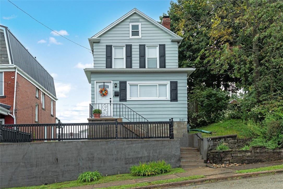 Exterior of 341 Short St, Trafford, PA 15085
