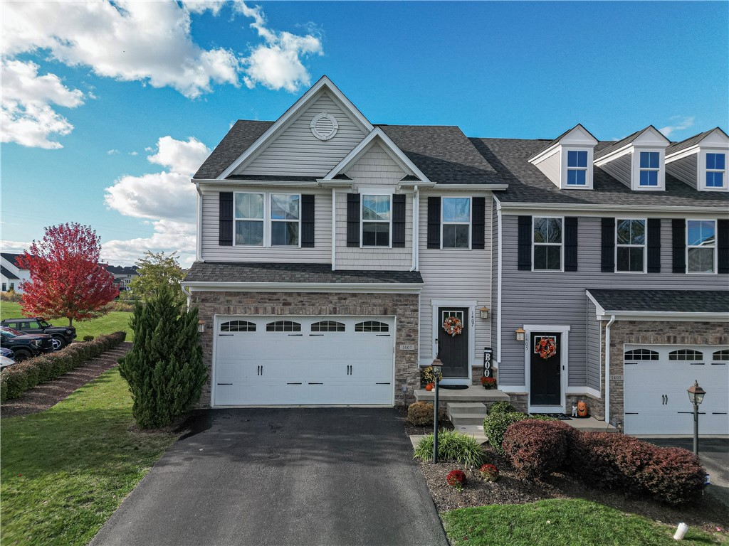 Exterior of 1407 Deer Creek Crossing Dr, Canonsburg, PA 15317