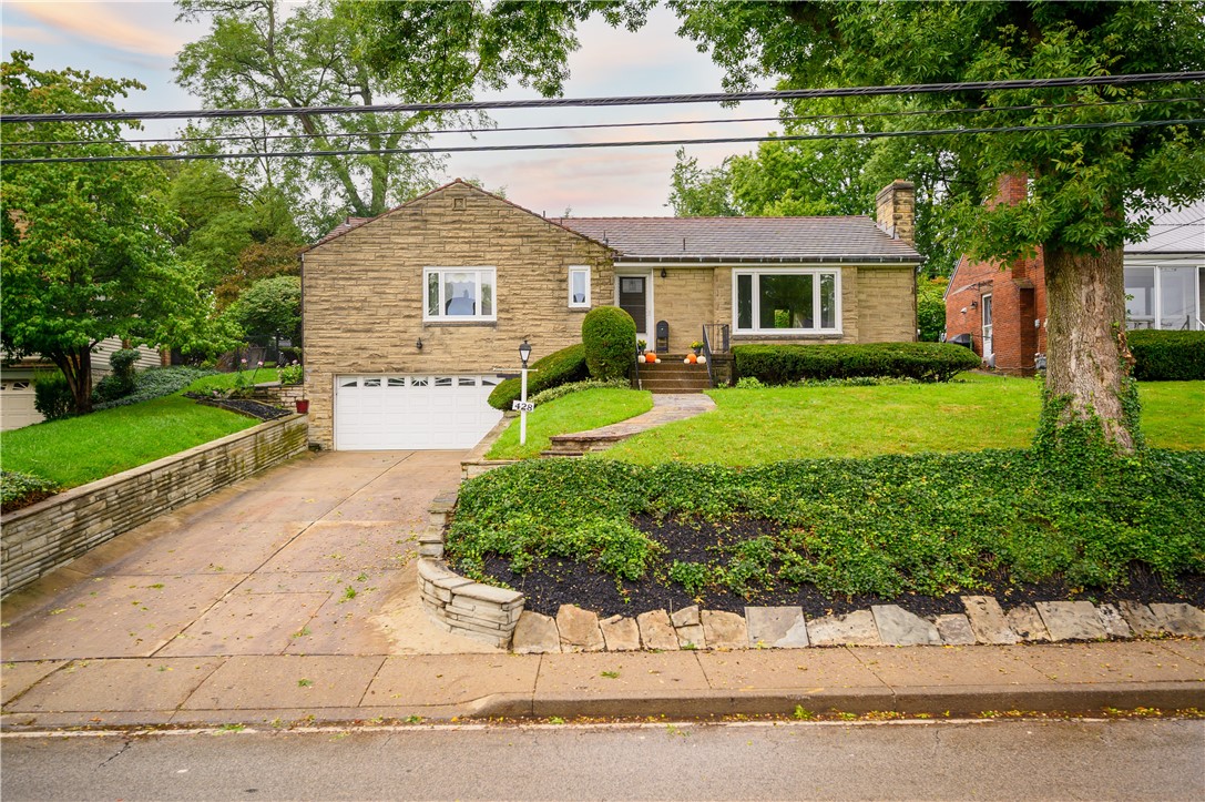 Exterior of 428 Bower Hill Rd, Pittsburgh, PA 15228