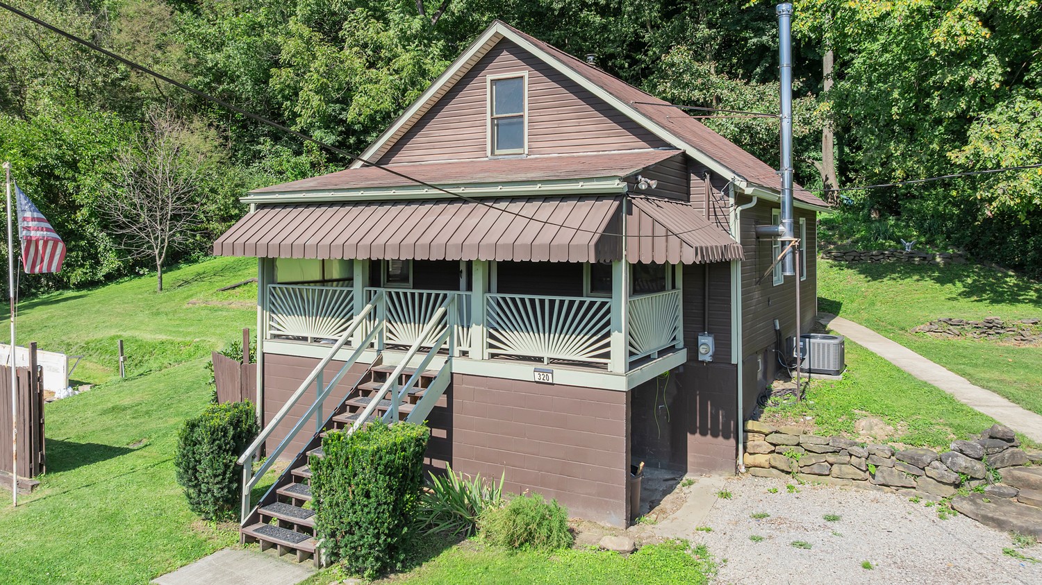 Exterior of 320 Pleasant STREET, Industry, PA 15052