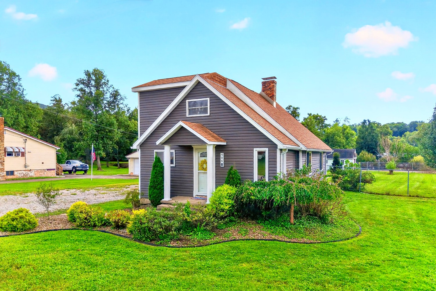 Exterior of 406 Oak STREET, Hopwood, PA 15445