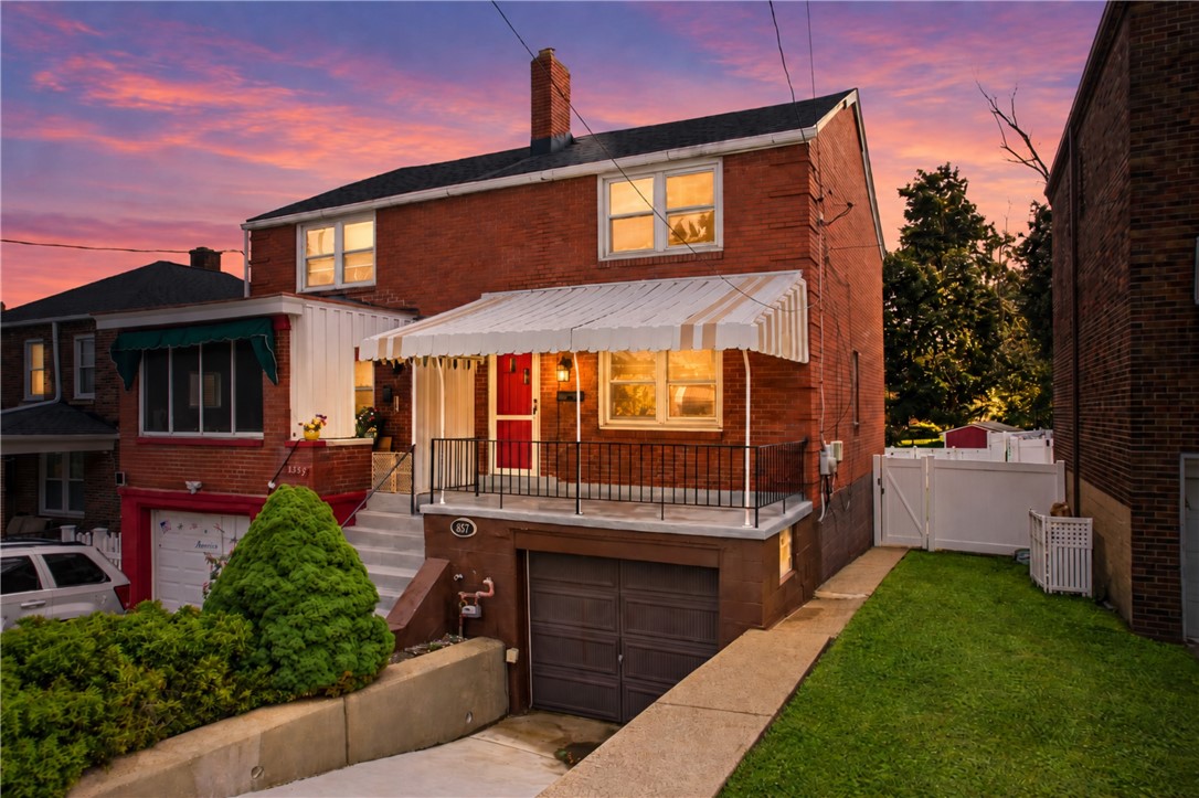 Exterior of 4357 Winterburn, Pittsburgh, PA 15207