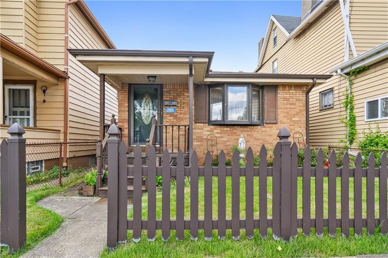 Exterior of 2811 Bowman Ave, Mckeesport, PA 15132