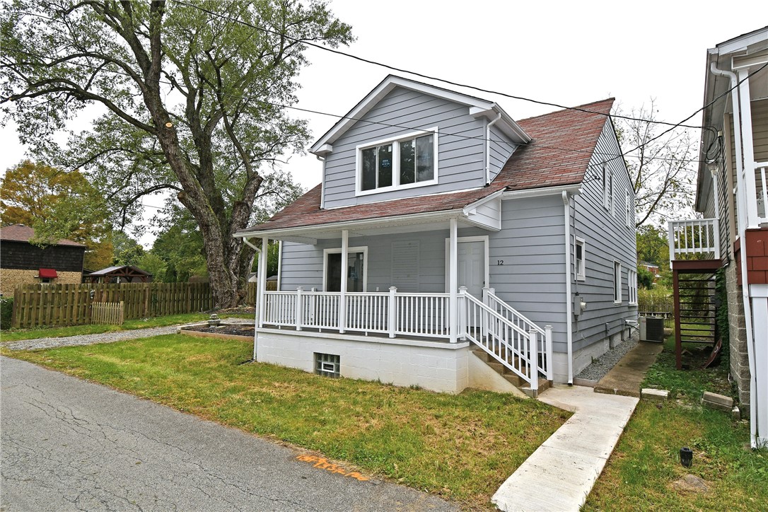 Exterior of 12 Belmont Ave, Finleyville, PA 15332