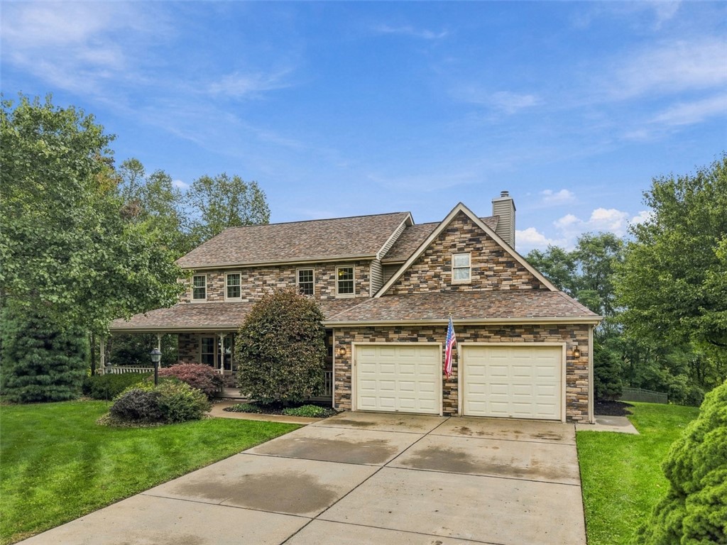 Exterior of 204 Farmview Ct, Cranberry Twp, PA 16066
