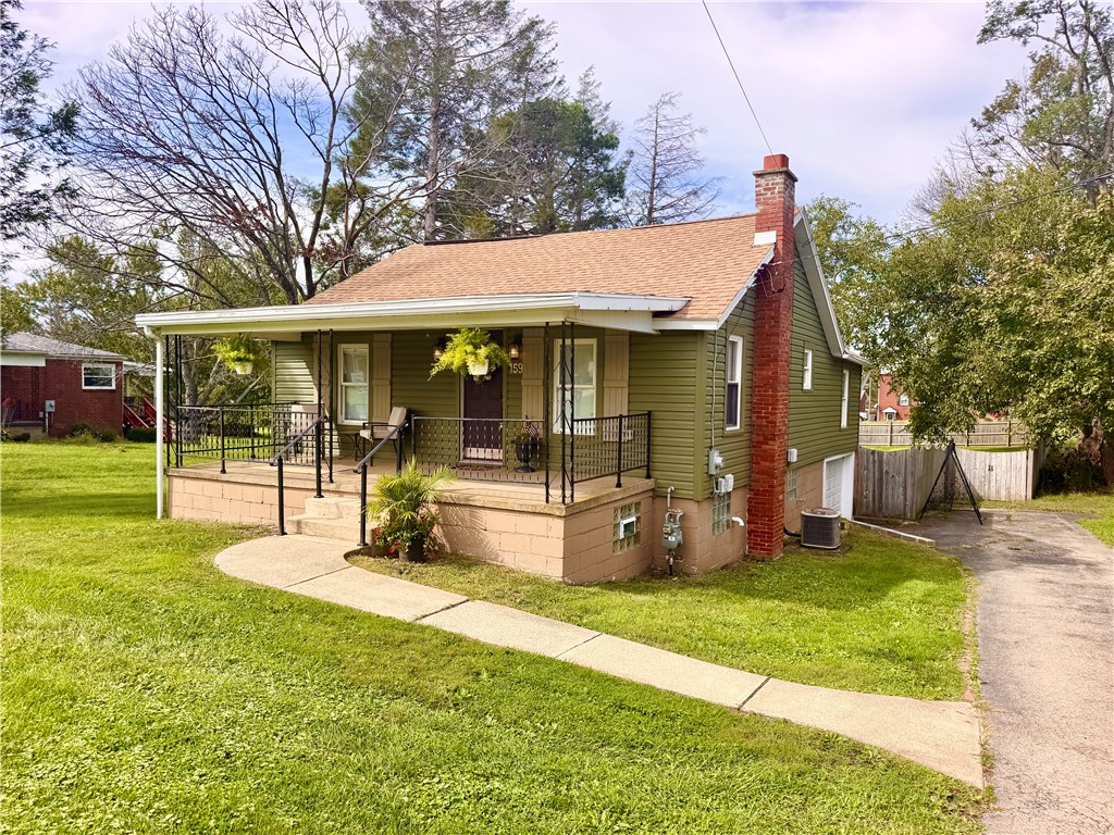 Exterior of 159 Hopwood Fairchance Rd, Hopwood, PA 15445