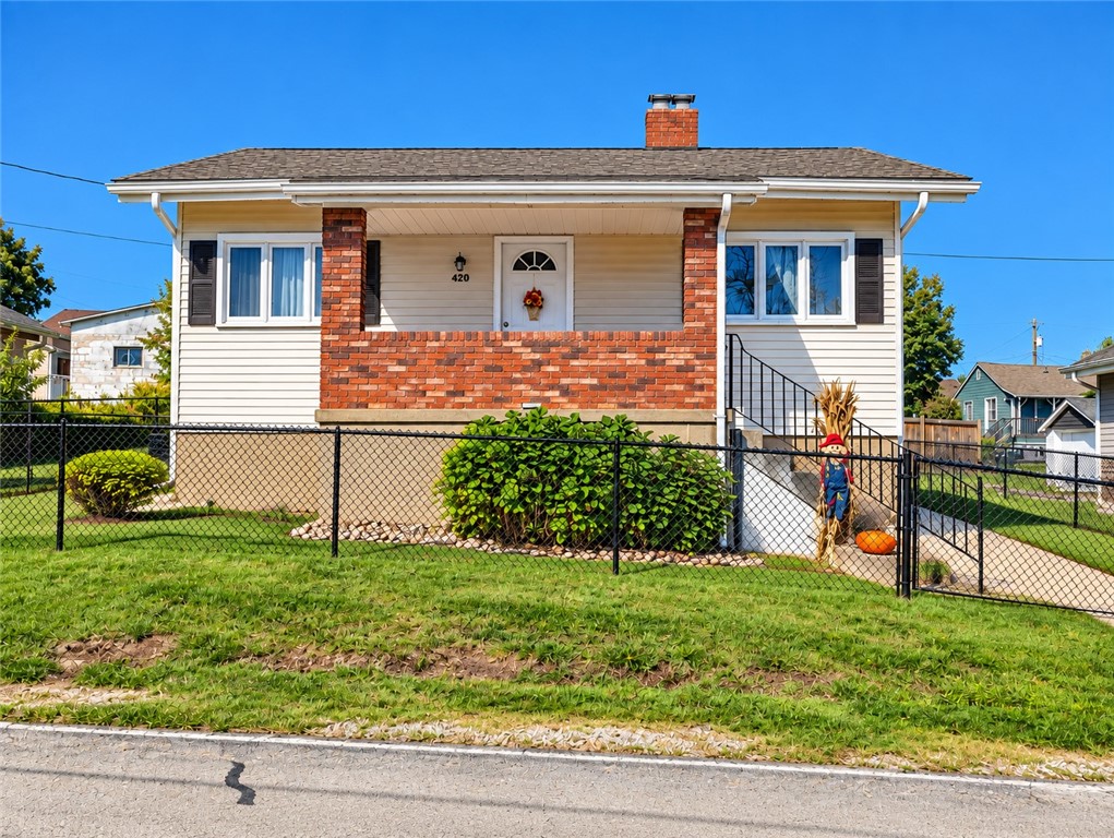 Exterior of 420 Plum Ave, New Kensington, PA 15068
