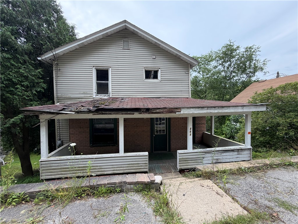 Exterior of 351 Purchase Line Road, Dixonville, PA 15734