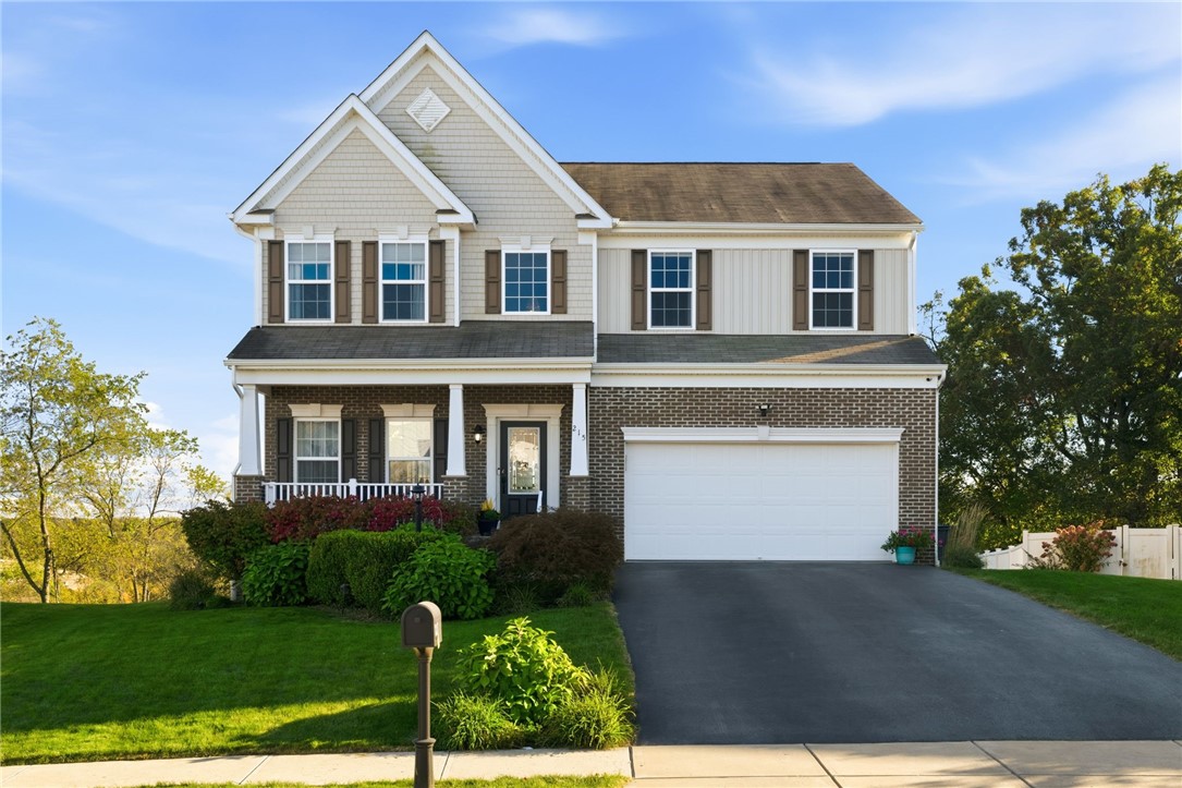 Exterior of 215 Horse Shoe Drive, Clinton, PA 15026
