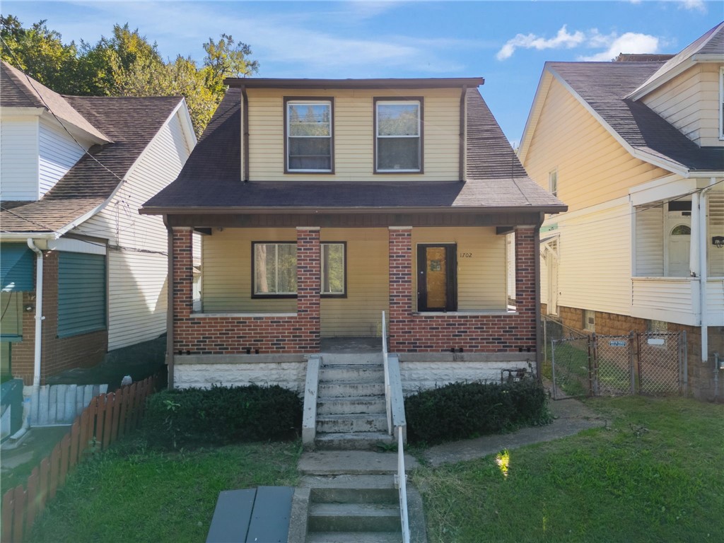 Exterior of 1702 Versailles Ave, Mckeesport, PA 15132