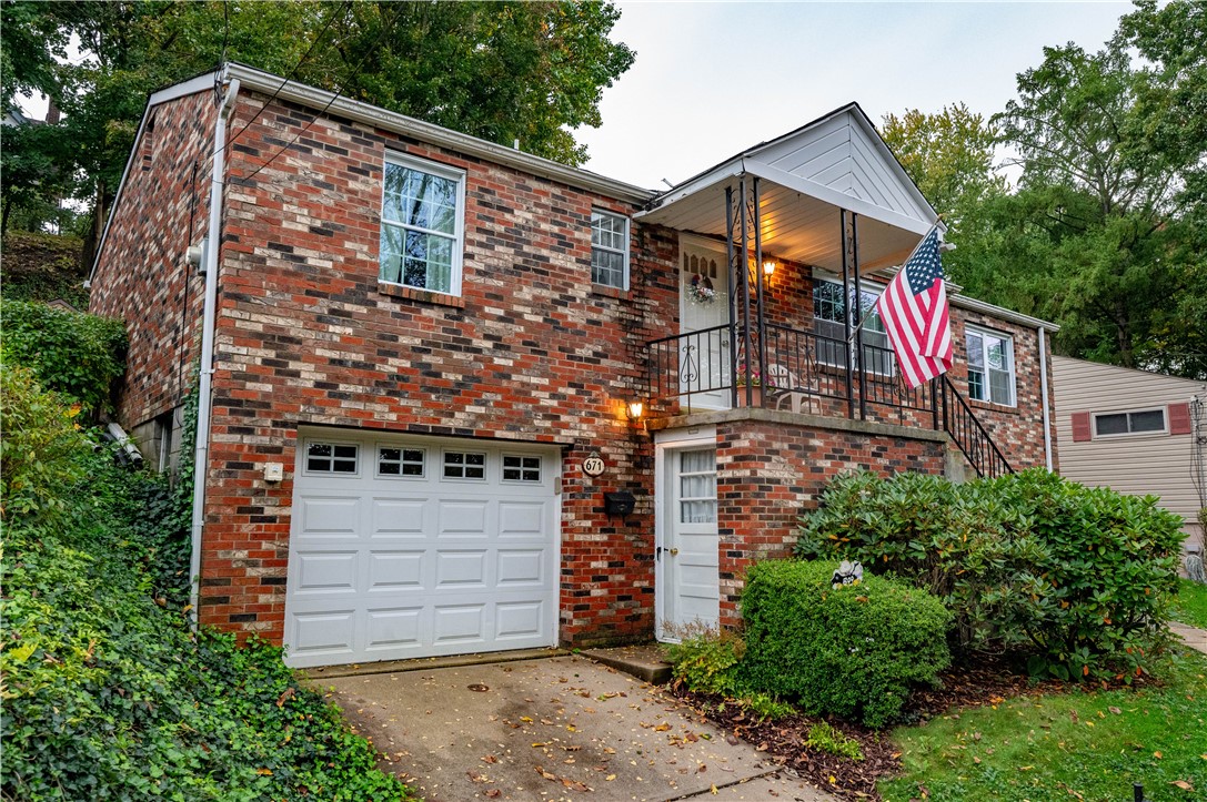 Exterior of 671 Maryland Ave, Pittsburgh, PA 15202