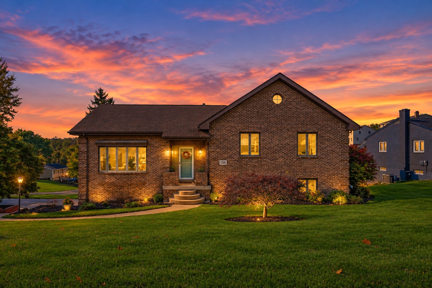 Exterior of 1206 Oakridge ROAD, Mcdonald, PA 15057
