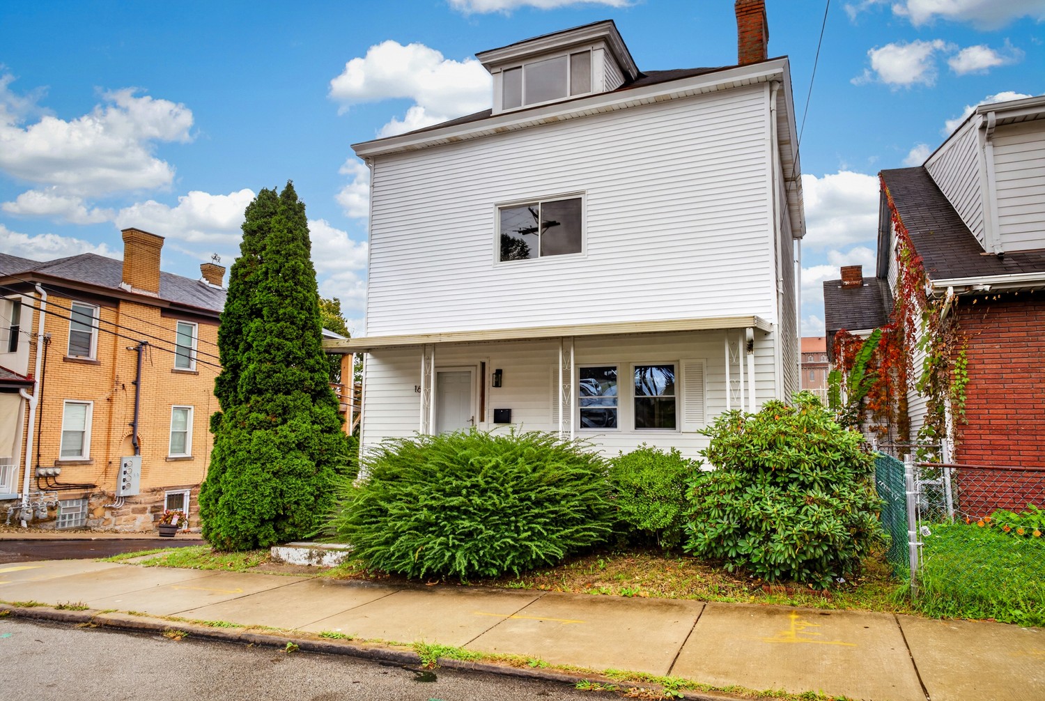 Exterior of 16 E Meyers STREET, Pittsburgh, PA 15210