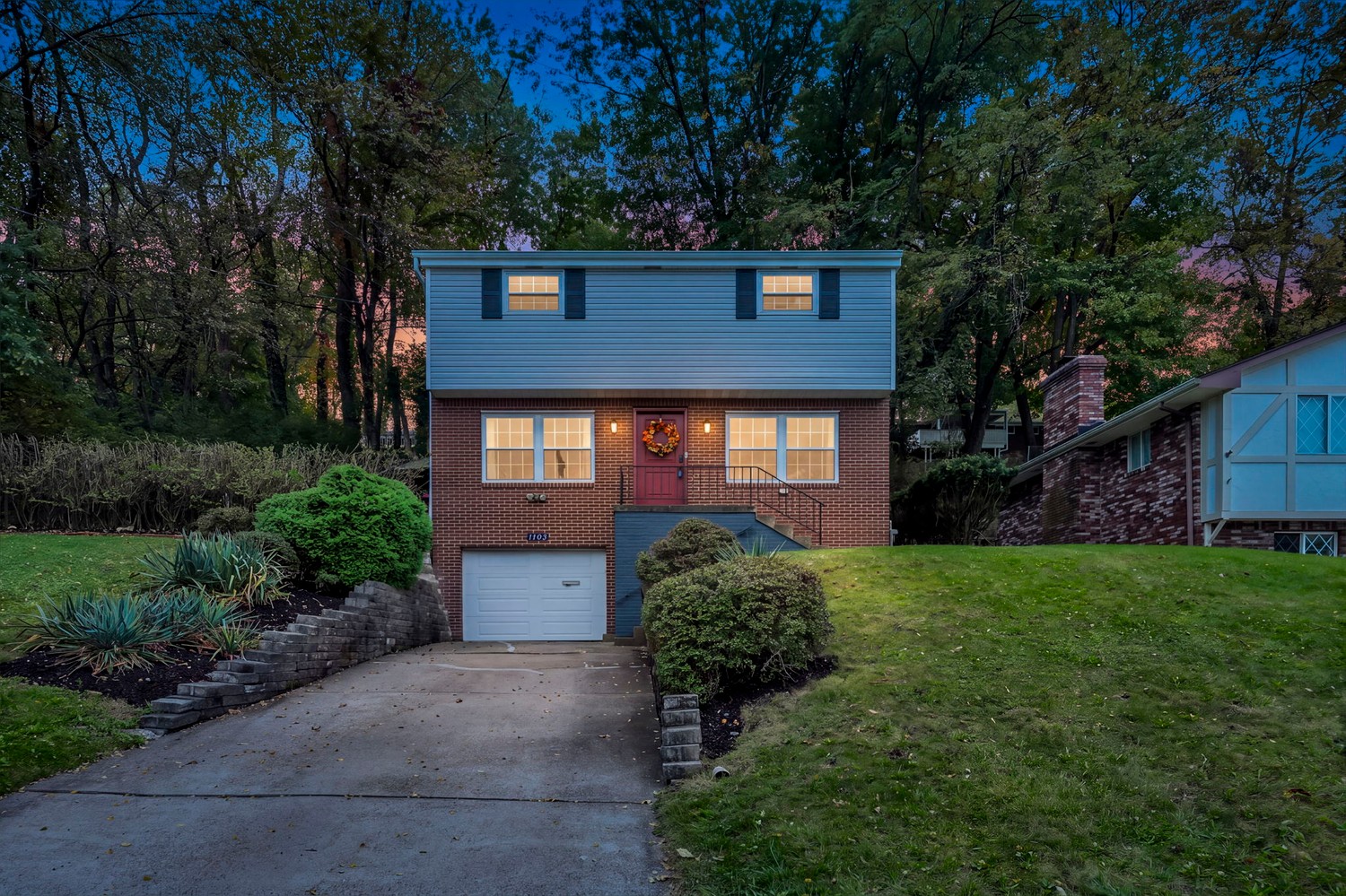 Exterior of 1103 Glencoe AVENUE, Pittsburgh, PA 15220