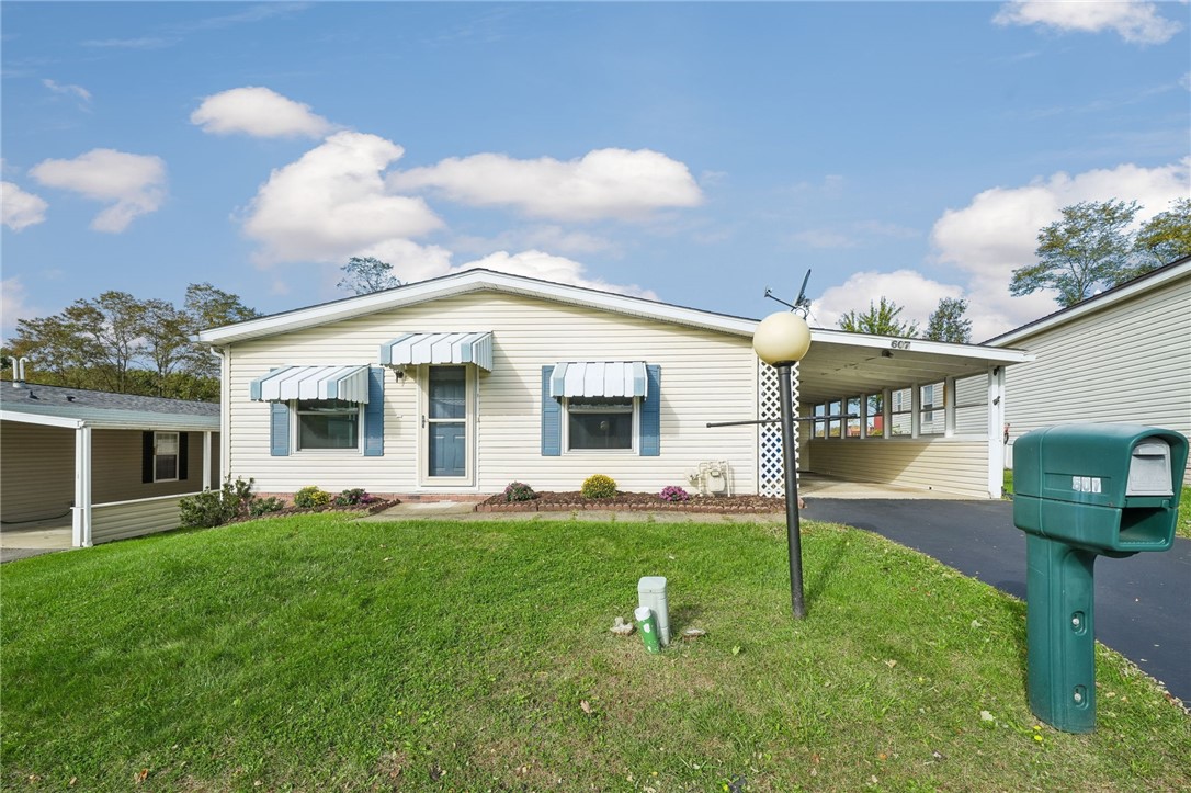 Exterior of 607 Crest Lane, PA 15668