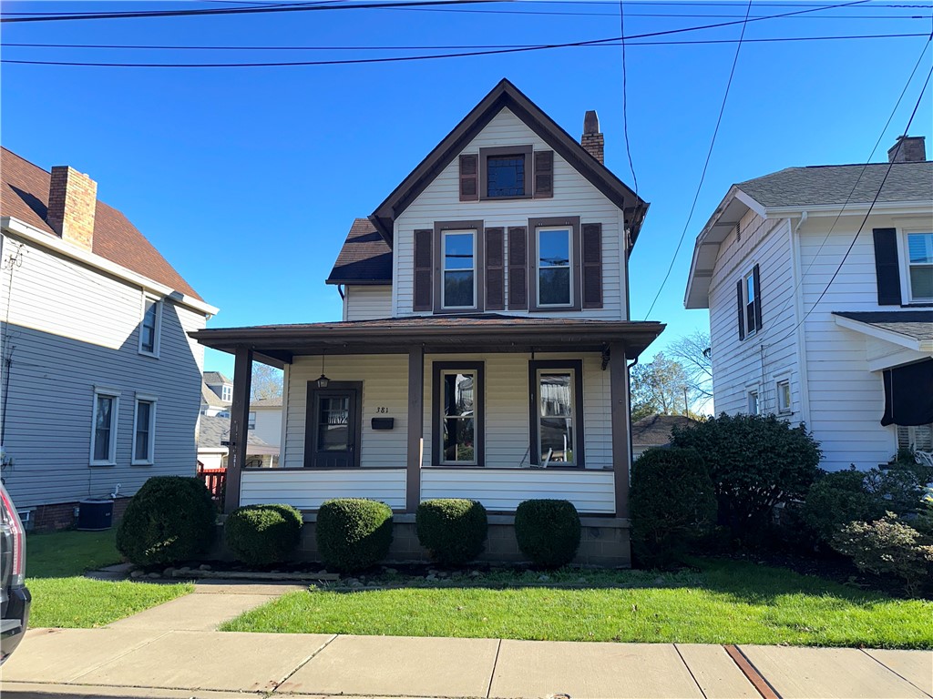Exterior of 381 5th Street, Beaver, PA 15009