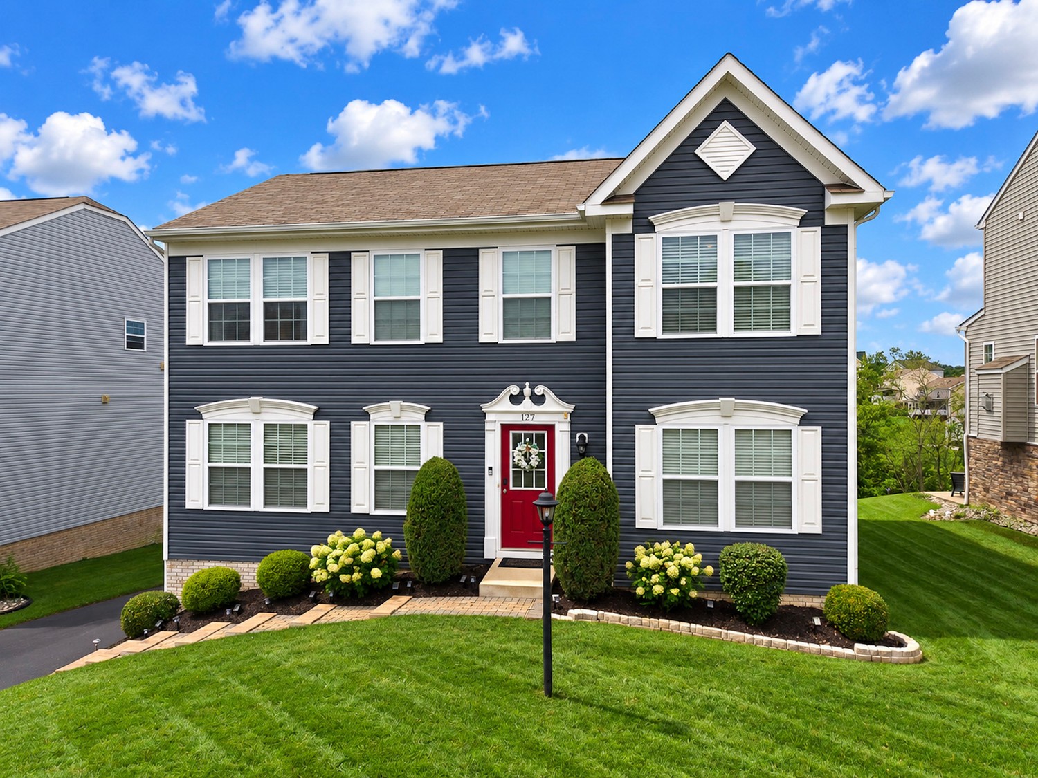 Exterior of 127 Dutch Creek Drive, Zelienople, PA 16063